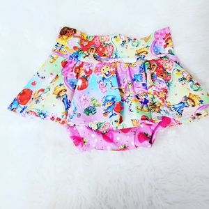 Strawberry shortcake skirted bummies